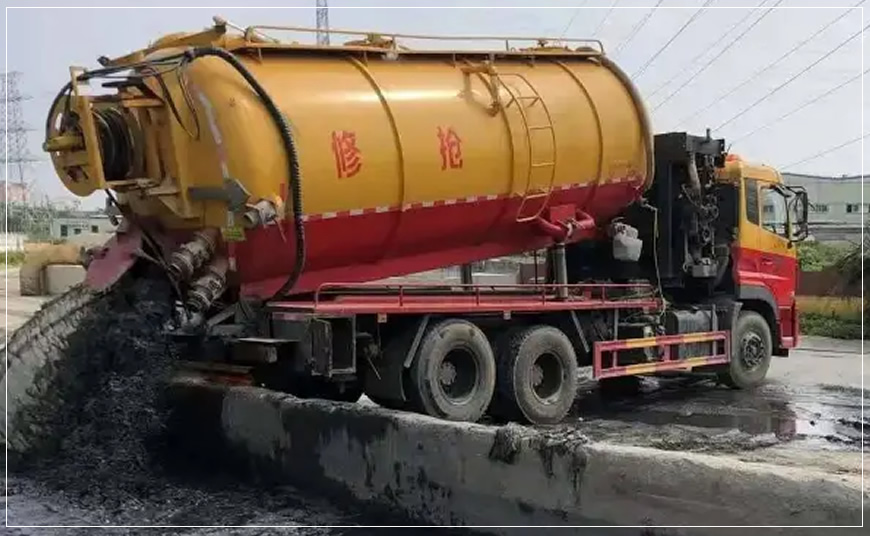 青原沉淀池清理案例